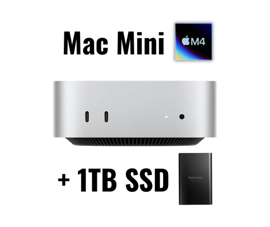 Mac mini M4 16GB RAM 256GB + 1TB SSD
